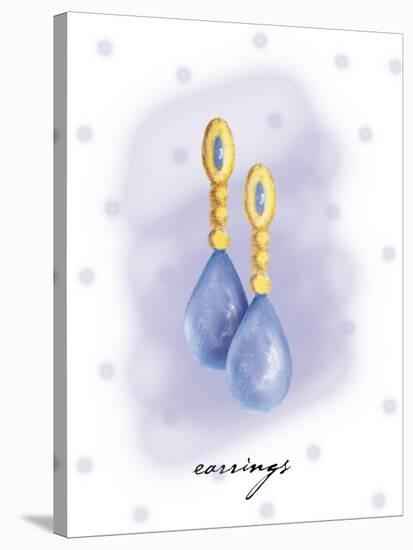 Earring-Maria Trad-Stretched Canvas