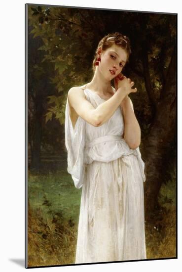 Earrings, 1891-William Adolphe Bouguereau-Mounted Giclee Print