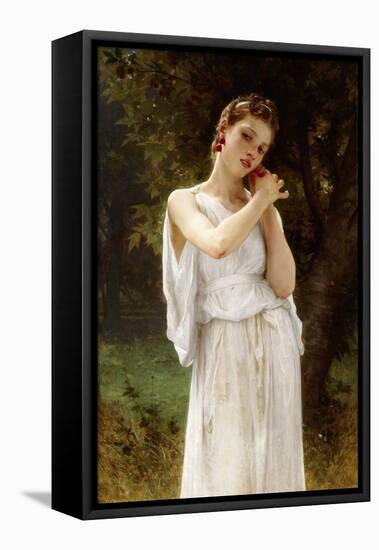 Earrings, 1891-William Adolphe Bouguereau-Framed Stretched Canvas
