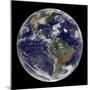 Earth and Four Storm Systems-Stocktrek Images-Mounted Photographic Print