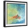 Earth and Lines 2-Jan Weiss-Framed Art Print