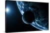 Earth And Moon, Artwork-SCIEPRO-Stretched Canvas