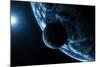 Earth And Moon, Artwork-SCIEPRO-Mounted Premium Photographic Print