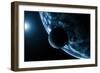 Earth And Moon, Artwork-SCIEPRO-Framed Photographic Print