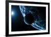 Earth And Moon, Artwork-SCIEPRO-Framed Photographic Print