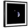 Earth and Moon in a Single Photographic Frame-null-Framed Photo