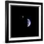 Earth and Moon in a Single Photographic Frame-null-Framed Photo