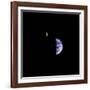 Earth and Moon in a Single Photographic Frame-null-Framed Photo