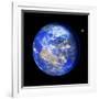 Earth And Moon-Detlev Van Ravenswaay-Framed Photographic Print