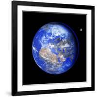 Earth And Moon-Detlev Van Ravenswaay-Framed Photographic Print