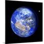 Earth And Moon-Detlev Van Ravenswaay-Mounted Photographic Print