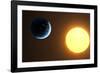 Earth and Sun, Artwork-null-Framed Photographic Print