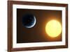 Earth and Sun, Artwork-null-Framed Photographic Print