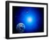 Earth and Sun-Ron Russell-Framed Premium Photographic Print