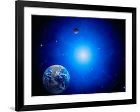 Earth and Sun-Ron Russell-Framed Photographic Print