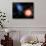 Earth And Sun-alanuster-Framed Stretched Canvas displayed on a wall