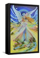 Earth Angel-Sue Clyne-Framed Stretched Canvas