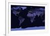 Earth at Night, Satellite Image-null-Framed Photographic Print