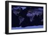 Earth at Night, Satellite Image-null-Framed Photographic Print