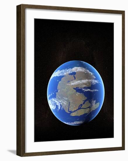 Earth At Time of Pangea-Christian Darkin-Framed Photographic Print