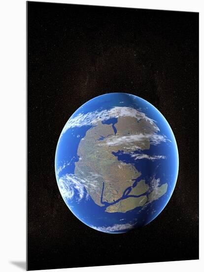 Earth At Time of Pangea-Christian Darkin-Mounted Photographic Print