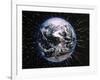 Earth Bombarded by Stars-Chris Rogers-Framed Photographic Print