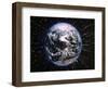 Earth Bombarded by Stars-Chris Rogers-Framed Photographic Print