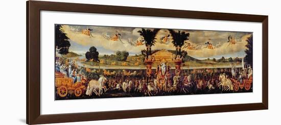 Earth, C.1640-41-Claude Deruet-Framed Premium Giclee Print