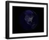 Earth Centered on Northamerica-Stocktrek Images-Framed Photographic Print