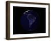 Earth Centered on South America-Stocktrek Images-Framed Premium Photographic Print