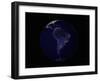 Earth Centered on South America-Stocktrek Images-Framed Premium Photographic Print