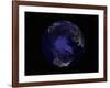 Earth Centered on the North Pole-Stocktrek Images-Framed Photographic Print