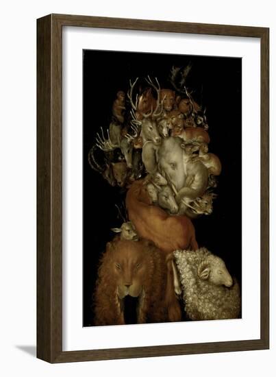 Earth, circa 1570-Giuseppe Arcimboldo-Framed Giclee Print