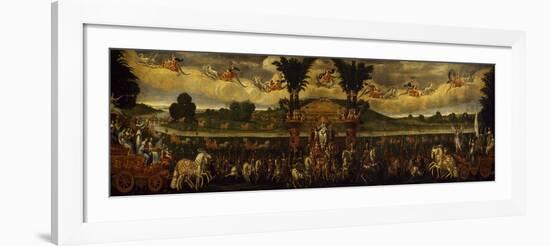 Earth, Circa 1640-Claude Deruet-Framed Giclee Print