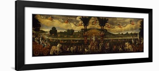 Earth, Circa 1640-Claude Deruet-Framed Giclee Print