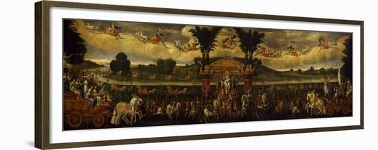 Earth, Circa 1640-Claude Deruet-Framed Premium Giclee Print