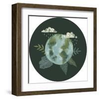 Earth Day Everyday Collection C-Victoria Barnes-Framed Art Print