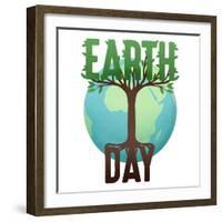 Earth Day Growth-Marcus Prime-Framed Art Print