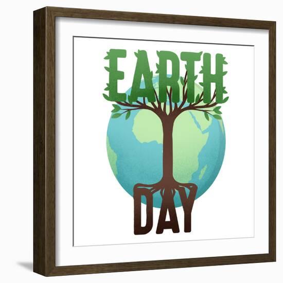 Earth Day Growth-Marcus Prime-Framed Art Print