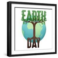 Earth Day Growth-Marcus Prime-Framed Art Print