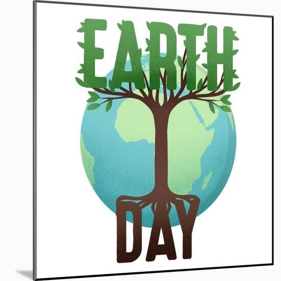 Earth Day Growth-Marcus Prime-Mounted Art Print