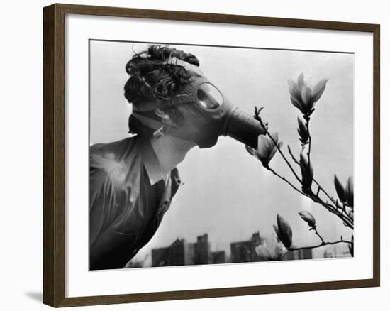 Earth Day, New York, New York, c.1970-null-Framed Photographic Print