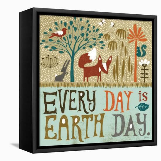 Earth Day-Richard Faust-Framed Stretched Canvas