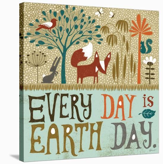 Earth Day-Richard Faust-Stretched Canvas