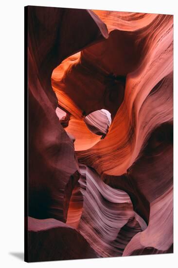 Earth Design, Antelope Canyon, Navajo Reservation, Arizona-Vincent James-Stretched Canvas