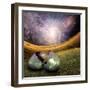 Earth Egg Is Hatched-rolffimages-Framed Art Print