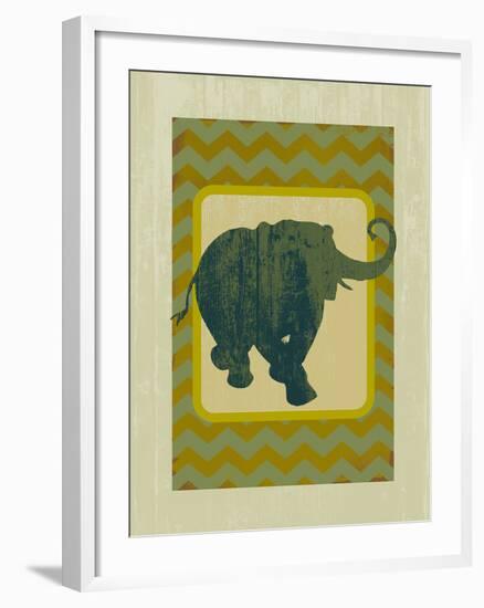 Earth Elephant-Ken Hurd-Framed Giclee Print