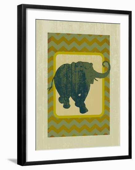 Earth Elephant-Ken Hurd-Framed Giclee Print