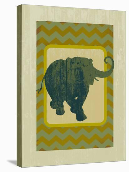 Earth Elephant-Ken Hurd-Stretched Canvas