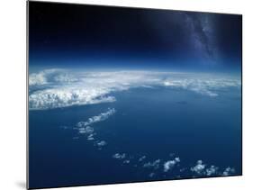 Earth From High-altitude Aircraft-Detlev Van Ravenswaay-Mounted Photographic Print